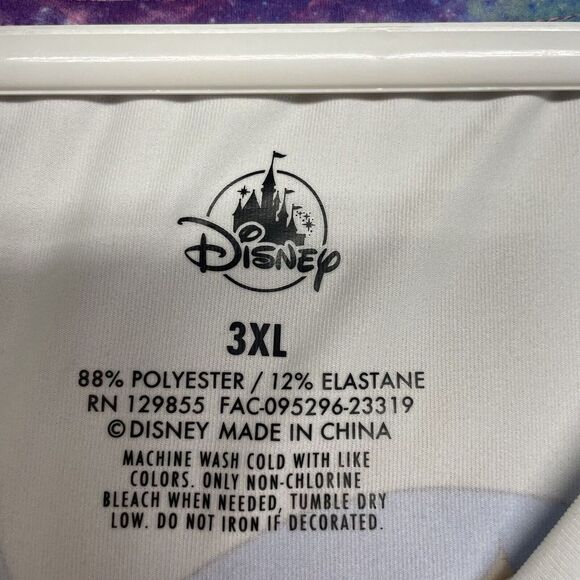 NEW Disney Shirt Women's 3XL White Run Disney Frozen Elsa Anna Fairy Running '24 - Picture 6 of 10